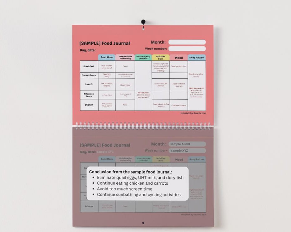 Food Journal Stimulation