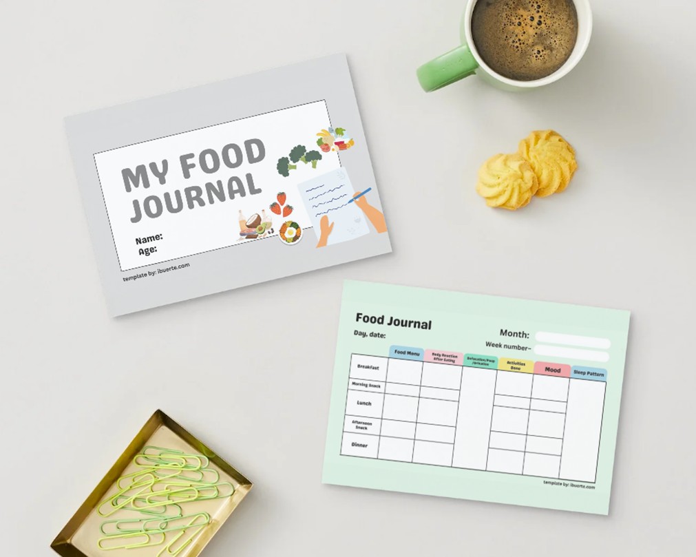 My Food Journal Worksheet