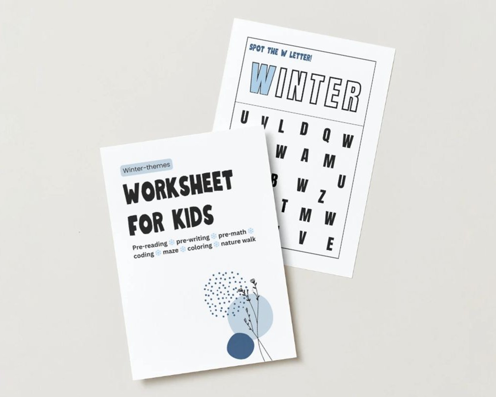 Pre-Reading Winter Series Worksheet