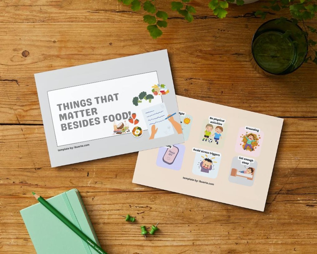 Things That Matter Besides Food! Worksheet